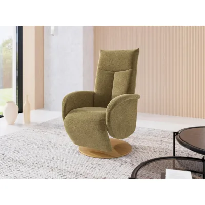 Sit & More Relaxsessel Glendale E Olivgrün 75x112x82 cm