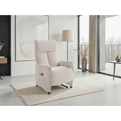 Sit & More Relaxsessel TV Cremona Comfort E L3 Creme 76x114x84 cm
