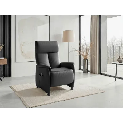 Sit & More Relaxsessel TV Cremona Comfort E L3 Schwarz 76x114x84 cm