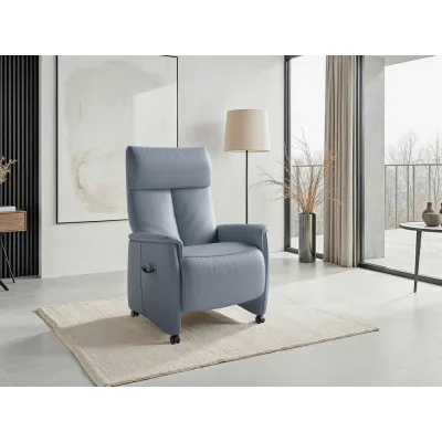 Sit & More Relaxsessel TV Cremona Comfort E M2 Graublau 76x112x84 cm
