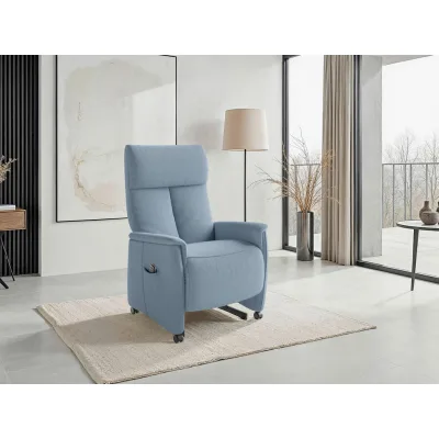 Sit & More Relaxsessel TV Cremona Comfort E M2 Hellblau 76x112x84 cm