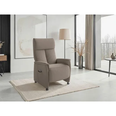 Sit & More Relaxsessel TV Cremona Comfort E M2 Taupe 76x112x84 cm