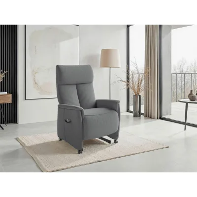 Sit & More Relaxsessel TV Cremona Comfort E S1 Grau 76x110x84 cm