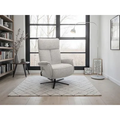 Sit & More Relaxsessel TV Triple Seven Xtra Large L3 Silber 86x115x86 cm