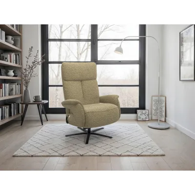 Sit & More Relaxsessel TV Triple Seven Xtra Large XL Olivgrün 86x120x86 cm