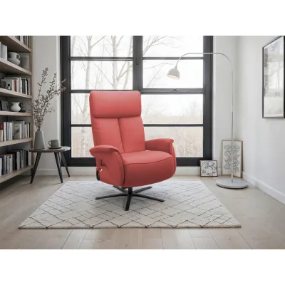 Sit & More Relaxsessel TV Triple Seven Xtra Large XL Rot 86x120x86 cm