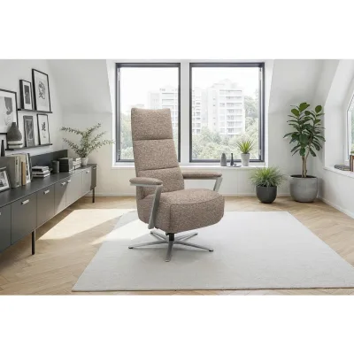 Sit & More Relaxsessel TV Vario Comfort E L3 Cappuccino 70x128x85 cm