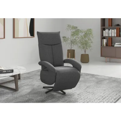 Sit & More Relaxsessel ZOE E Dunkelgrau 74x112x82 cm