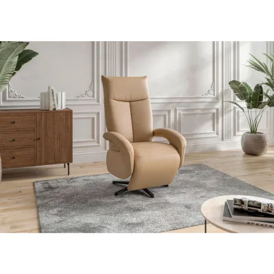 Sit & More Sessel Cappuccino 74x112x82 cm