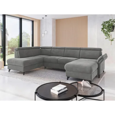 Sit & More Wohnlandschaft Glendale E Grau 321x193 cm