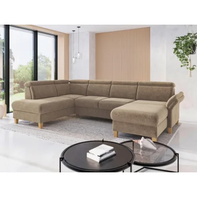 Sit & More Wohnlandschaft Glendale E Hellbraun 321x193 cm