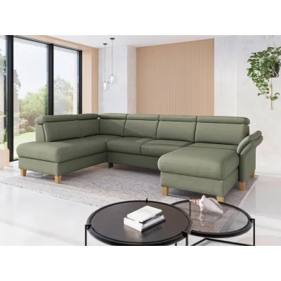 Sit & More Wohnlandschaft Glendale E Olivgrün 321x193 cm