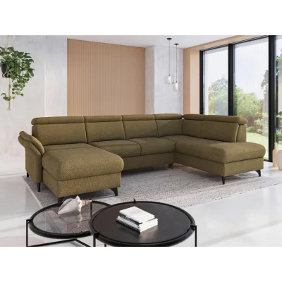 Sit & More Wohnlandschaft Glendale E Olivgrün 321x193 cm