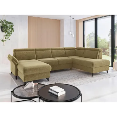 Sit & More Wohnlandschaft Glendale E Olivgrün 321x193 cm
