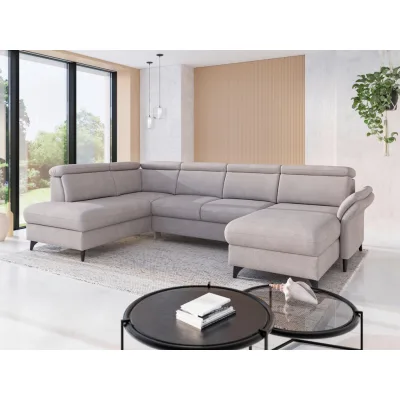 Sit & More Wohnlandschaft Glendale E Silber 321x193 cm