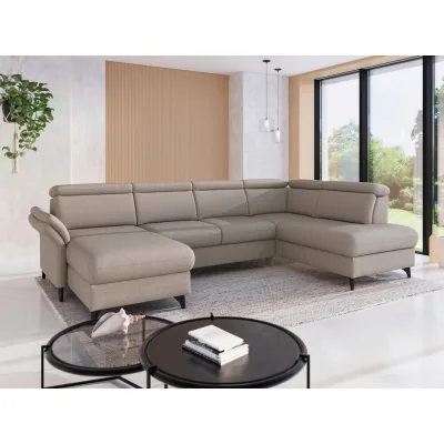 Sit & More Wohnlandschaft Glendale E Taupe 321x193 cm