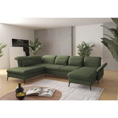 Sit & More Wohnlandschaft Olivgrün 359x231 cm