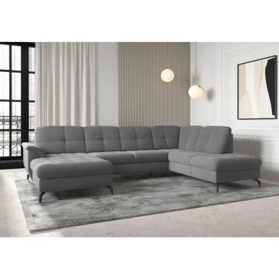 Sit & More Wohnlandschaft Zora E Grau 319x212 cm