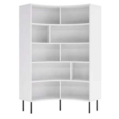 Skandica Bücherregal Weiß 100x181x32 cm