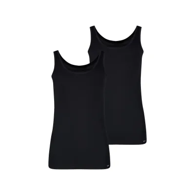 SKINY Damen Tanktop Cotton Essentials 2er Pack