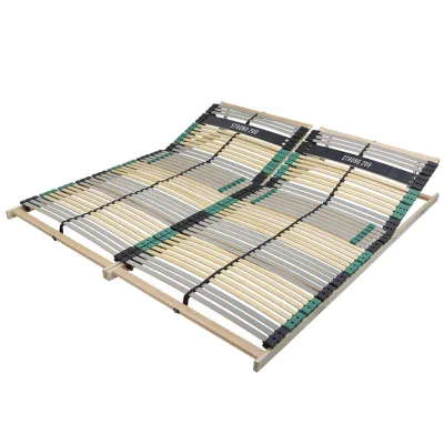 Sleepneo Lattenrost Braun 200x200 cm