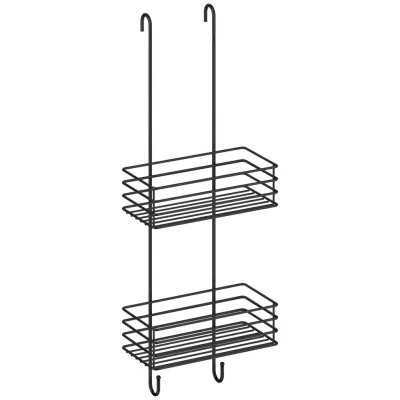 Smedbo Duschkorb Beslagsboden Körbe Schwarz 25x71.5x12 cm
