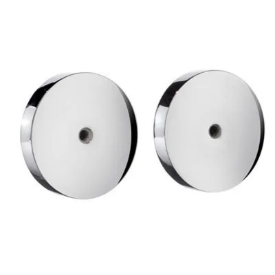 Smedbo Montageplatten Chrom 4x4x0.6 cm