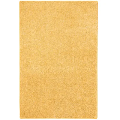 Snapstyle Hochflor Currygelb 160x160 cm