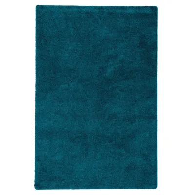 Snapstyle Hochflor Petrol 100x300 cm
