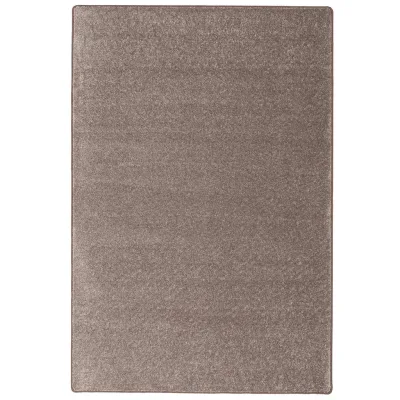 Snapstyle Hochflor Taupe 133x133 cm