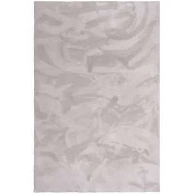 Snapstyle Hochflorteppich Grau 80x240 cm