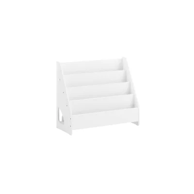 SoBuy Kinderregal 4 Shelfs Weiß 70x30x60cm Modern