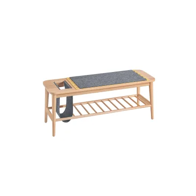 SoBuy Schuhregal Natur 110x44x37 cm