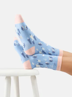 Socken Modell: Arctic Friends