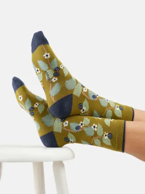Socken Modell: Blackberry Bramle