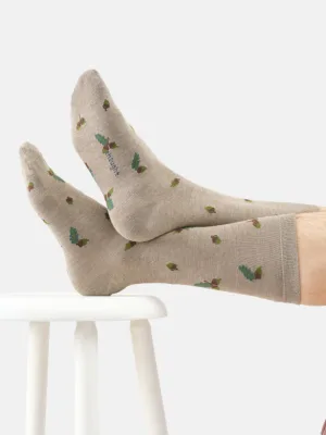 Socken Modell: Scattered Acorns