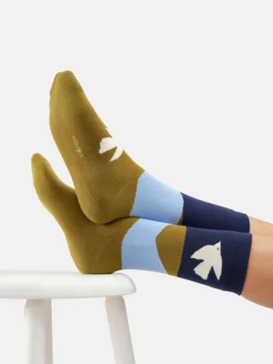 Socken Modell: Soaring Birds