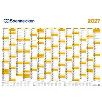 Soennecken Plakatkalender 2027 Karton