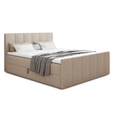 Sofnet Boxbett Beige 180x200 cm
