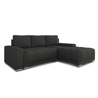 Sofnet Ecksofa Schwarz 255x180 cm