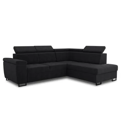 Sofnet Ecksofa Schwarz 265x205 cm