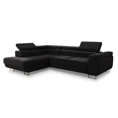 Sofnet Ecksofa Schwarz 273x203 cm