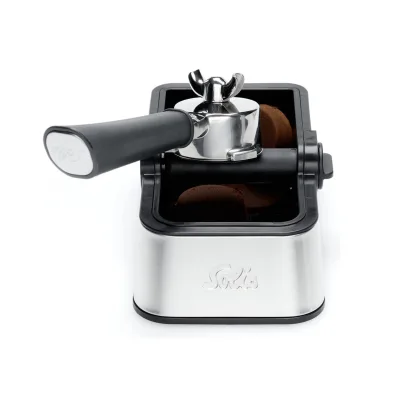 Solis Ausklopfschale für Kaffeesatz, Knock-Box