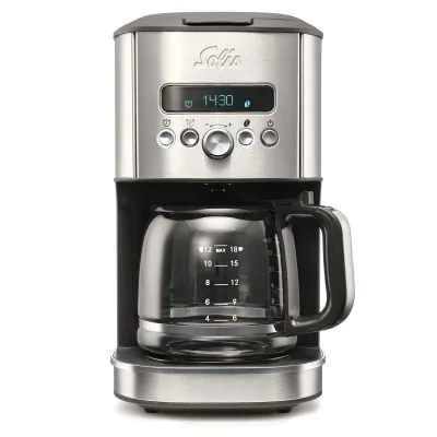 Solis Filterkaffeemaschine 1,8 Liter, für 12-18 Tassen, Timer