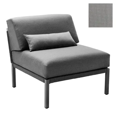 Solpuri CLUB Anbau-Modul - Aluminium String-Flex anthrazit / Bombay taupe