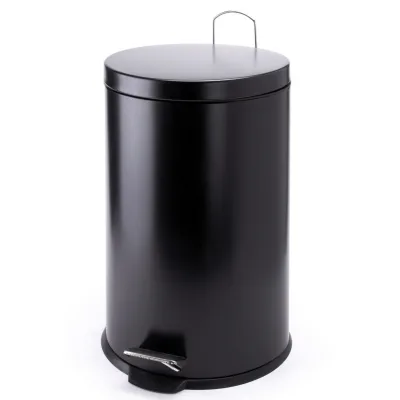 Spirella Treteimer Steel Schwarz 29.2x43.7x29.2 cm