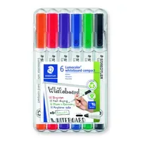 STAEDTLER® Whiteboardmarker Lumocolor® compact 341 6 St./Pack.