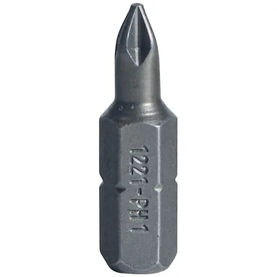Stahlwille Bit-Schraubendrehereinsatz 6kant C 6,3 L.25mm, PH1