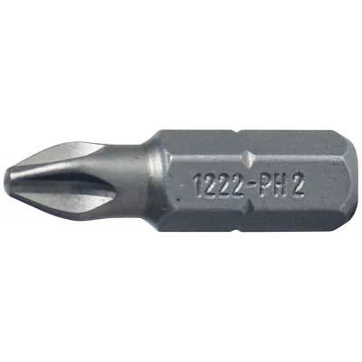 Stahlwille Bit-Schraubendrehereinsatz 6kant C 6,3 L.25mm, PH2