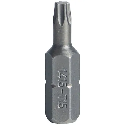 Stahlwille Bit-Schraubendrehereinsatz T15 6kant C 6,3 L.25mm